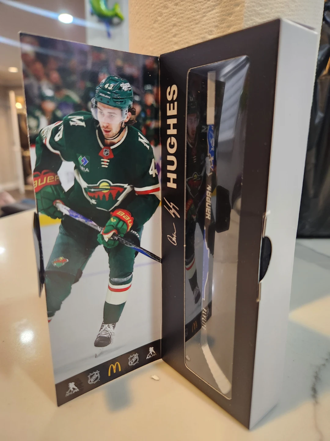 McDonald's Hockey Card - Hughes