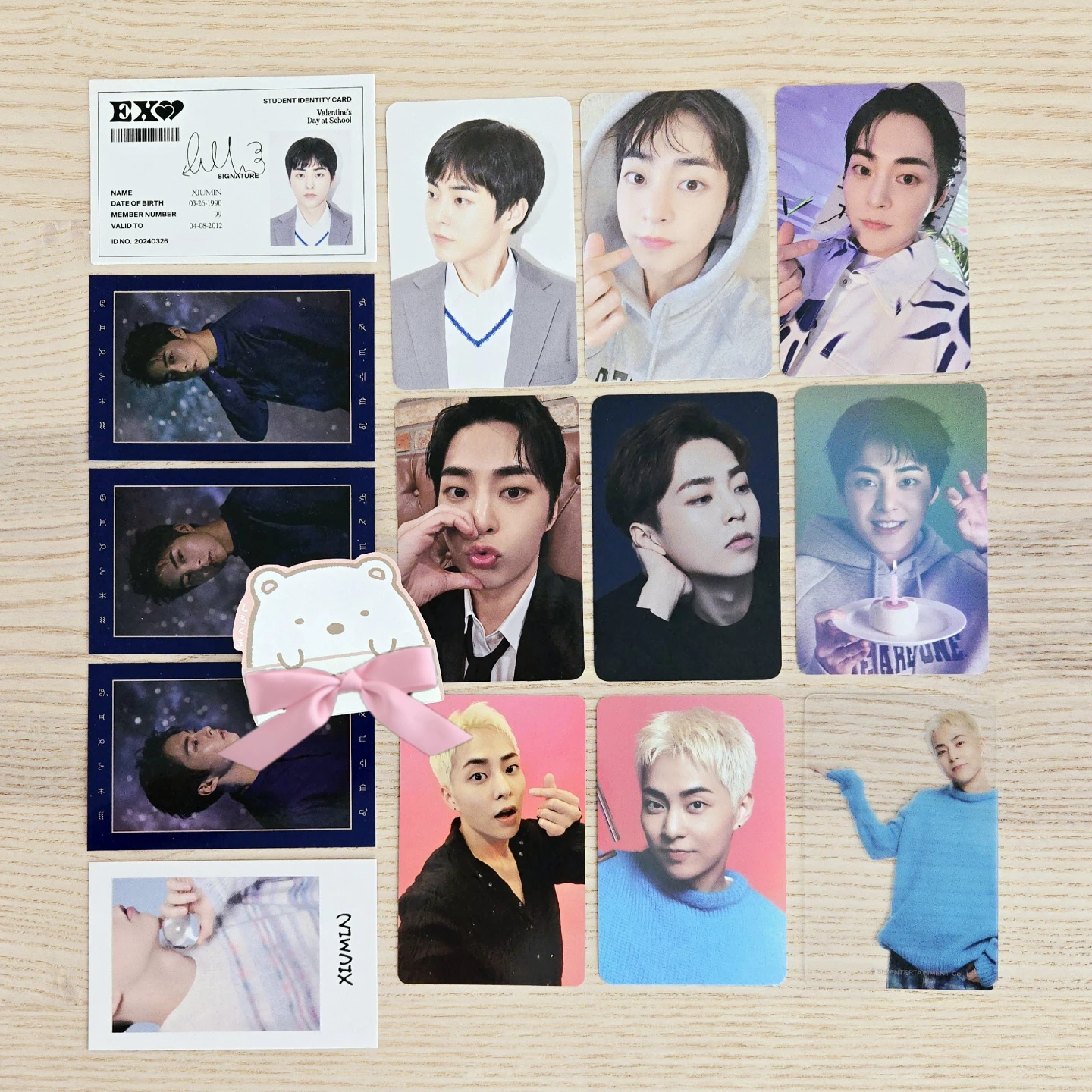 KPOP EXO XIUMIN MINSEOK GOODIES!