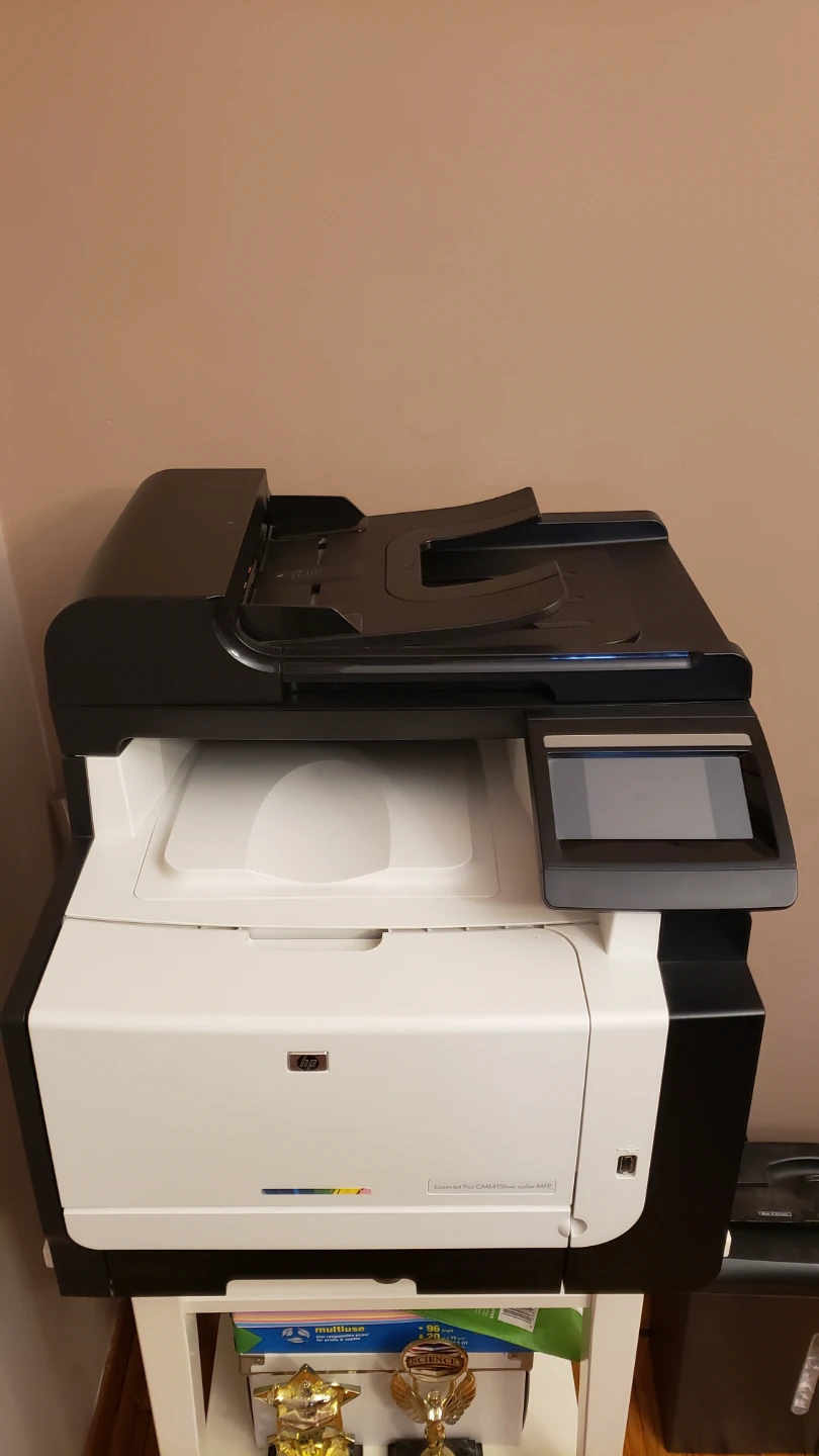 HP LaserJet Pro CM1415fnw color MFP Printer