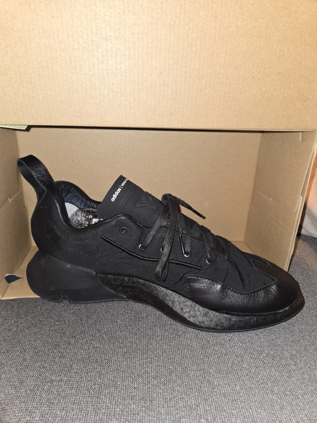 Adidas Y-3 Yohji Yamamoto Black Sneakers - photo 2
