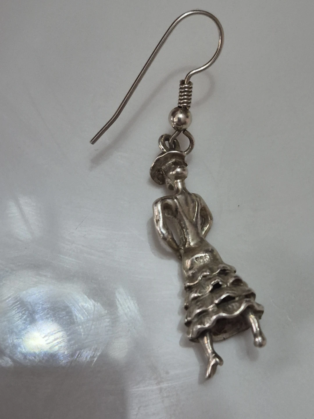 Silver Dancer Earrings and Bracelet Set - photo 2
