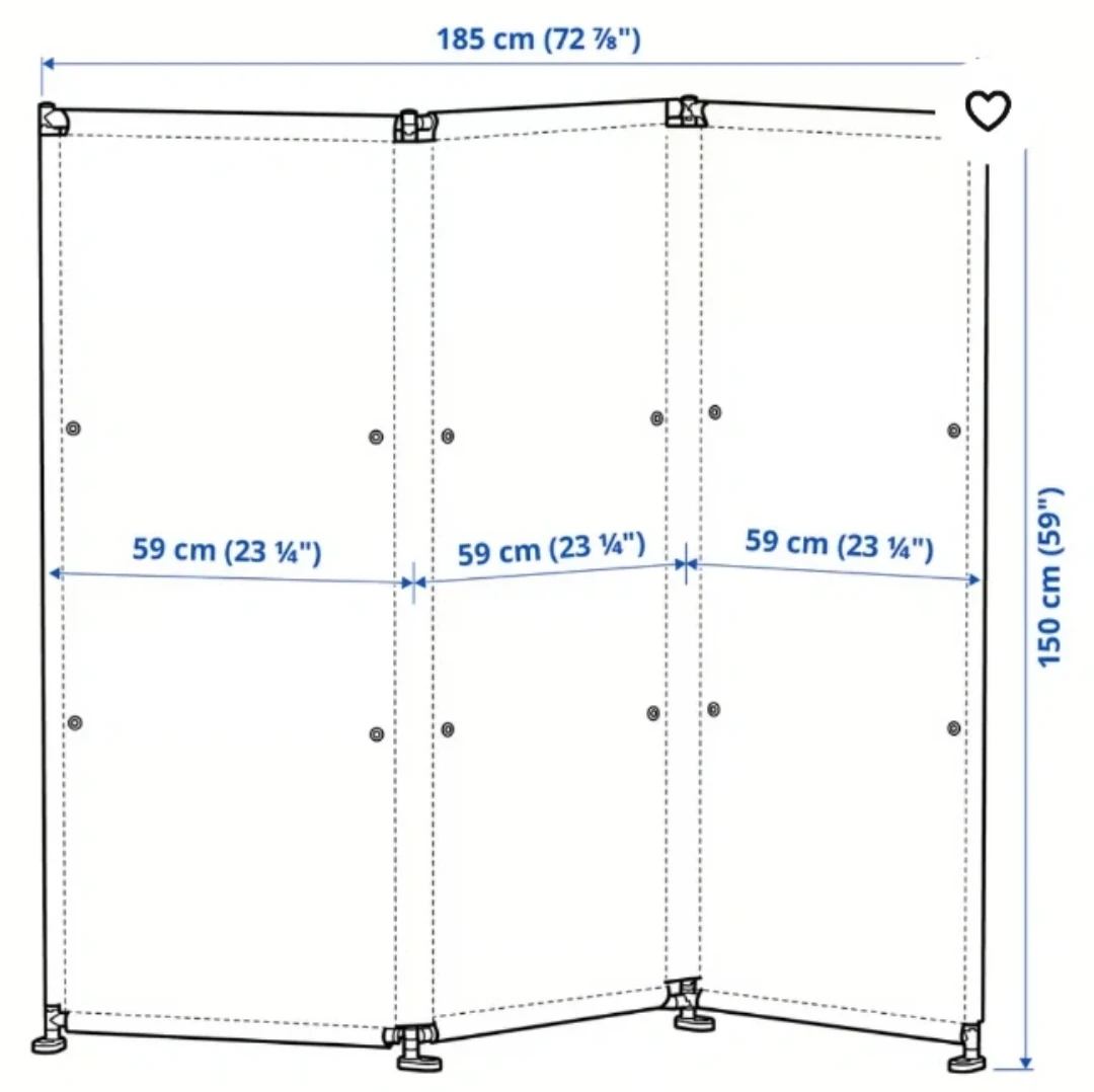 Brand New Room/Balcony Screen Divider - photo 3