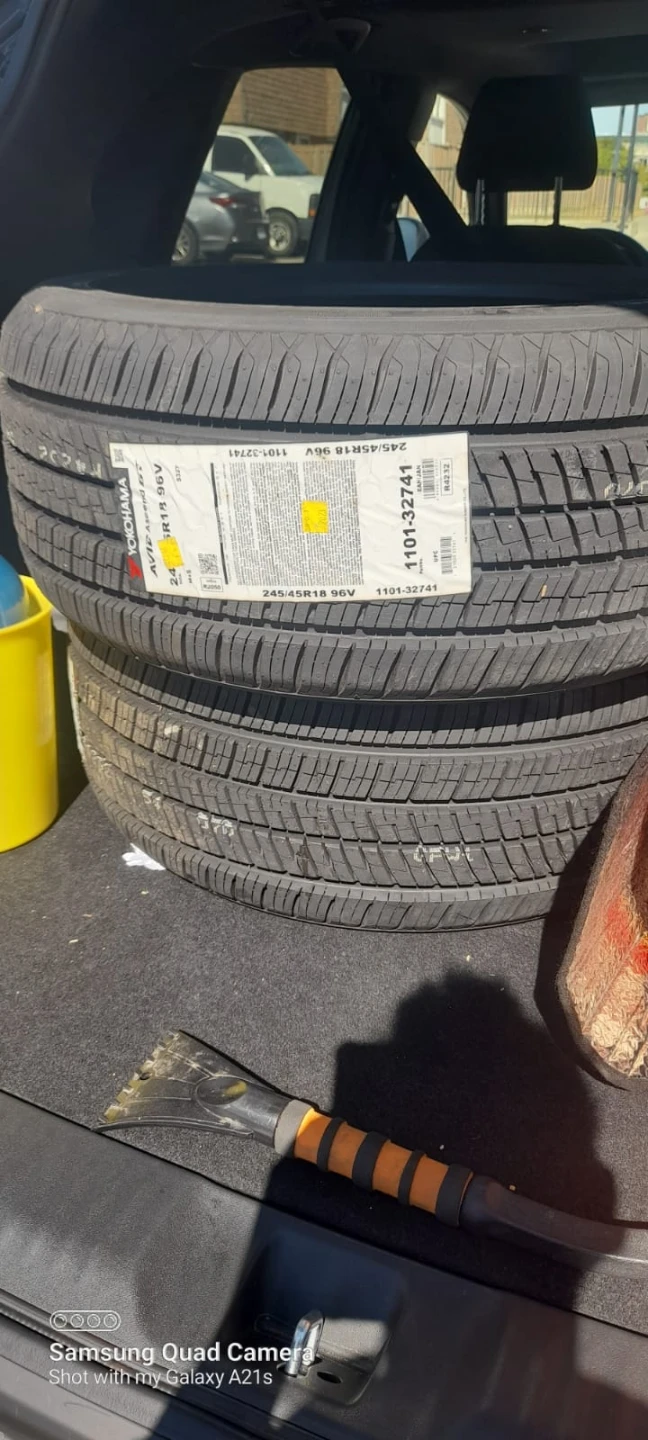 4 Yokohama AVID Ascend GT Tires 245/45R18 96V