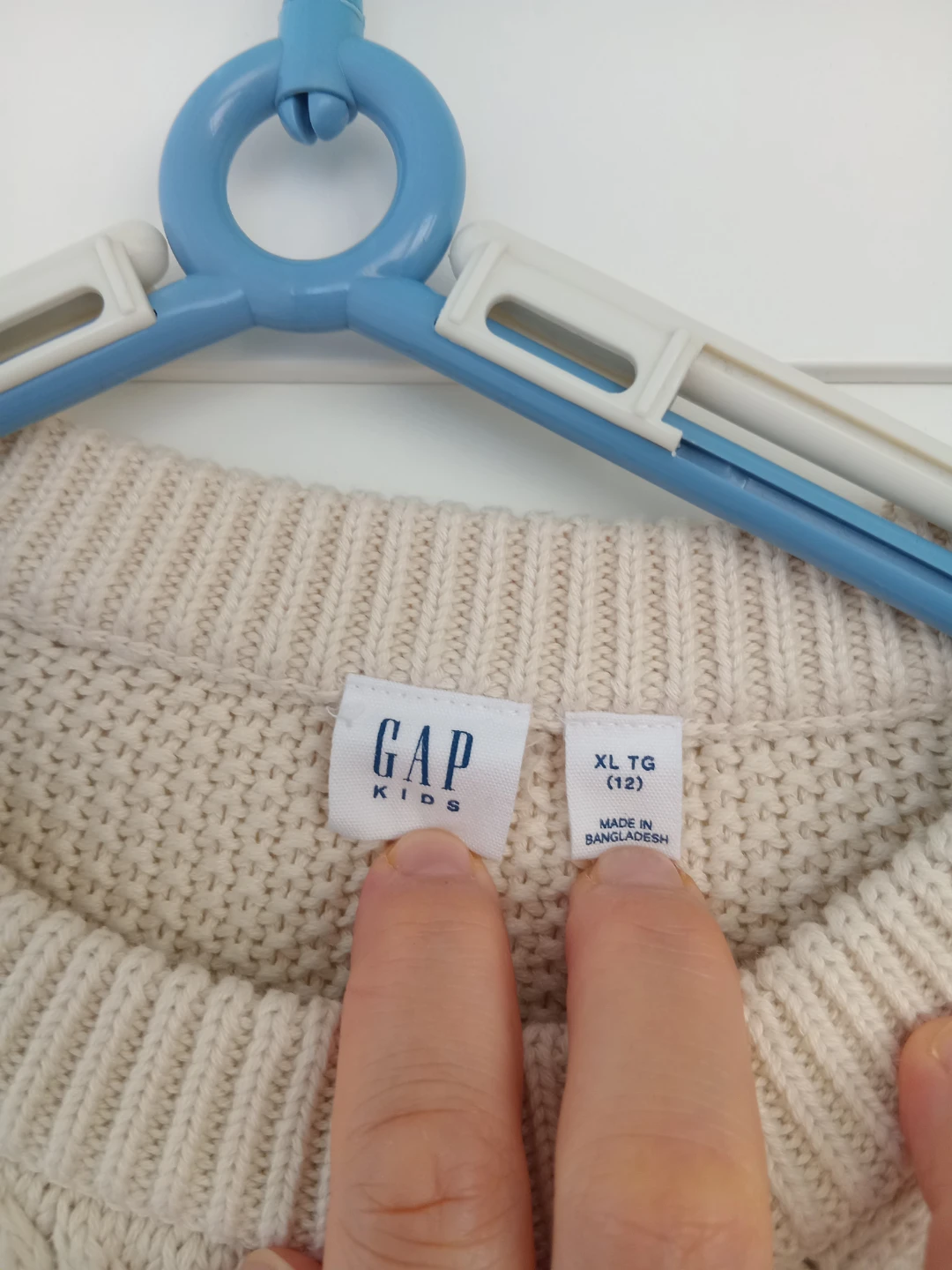 Gap Kids Cream Cable Knit Sweater XL TG (12) - photo 2