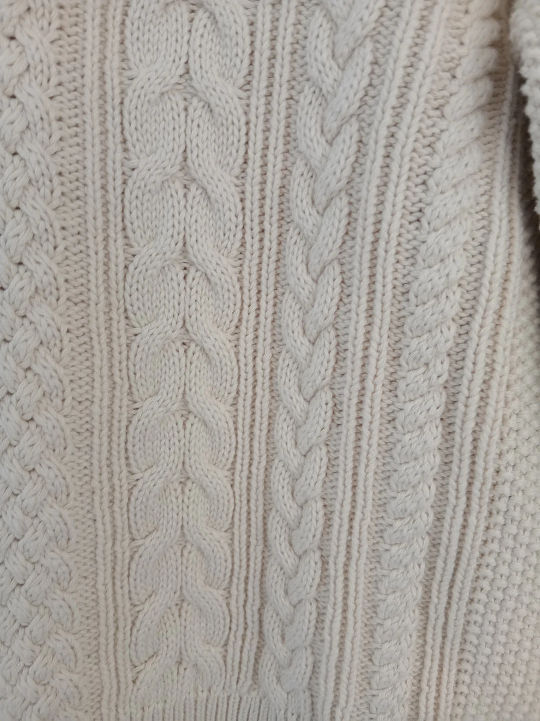Gap Kids Cream Cable Knit Sweater XL TG (12) - photo 3