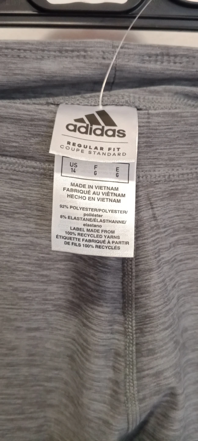 Adidas Grey Heathered - Size 14 - photo 2