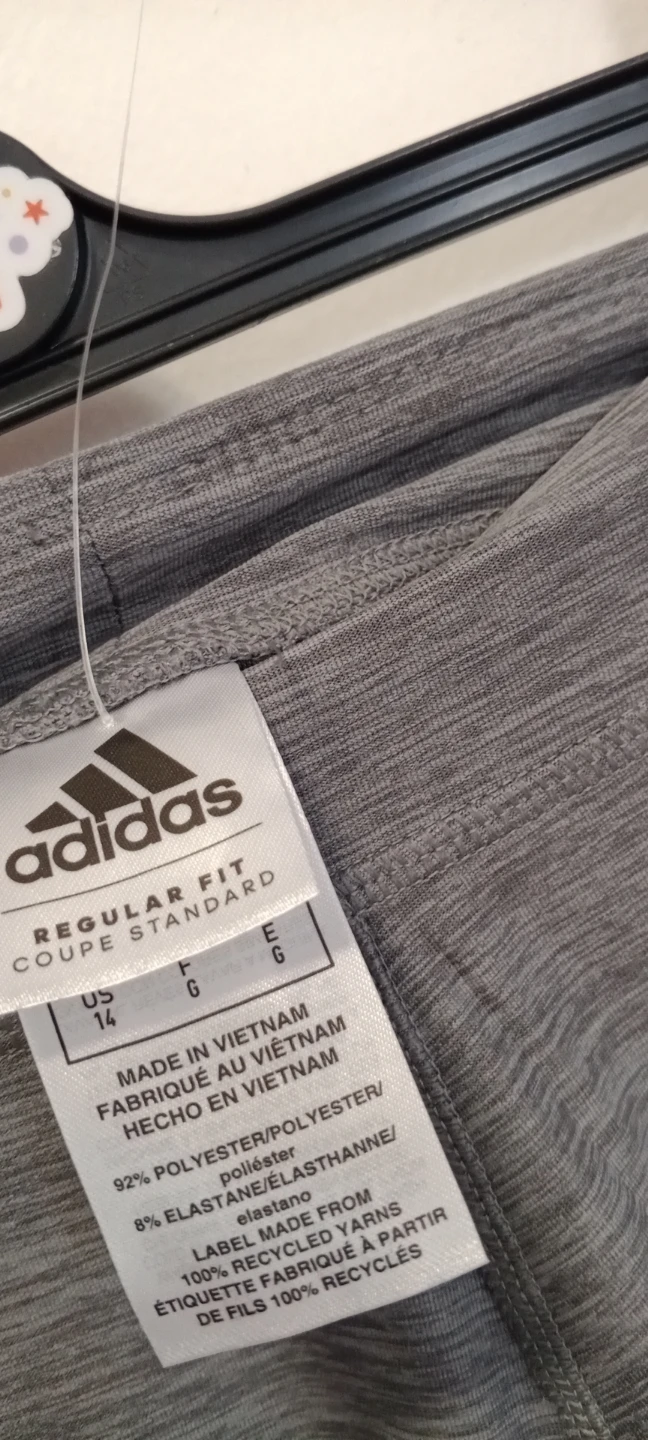 Adidas Grey Heathered - Size 14 - photo 3
