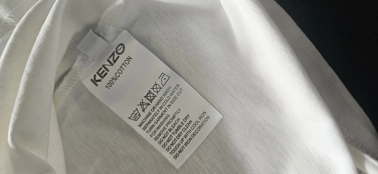 Kenzo Paris Tiger Logo T-Shirt - White - Size 2XL - photo 4