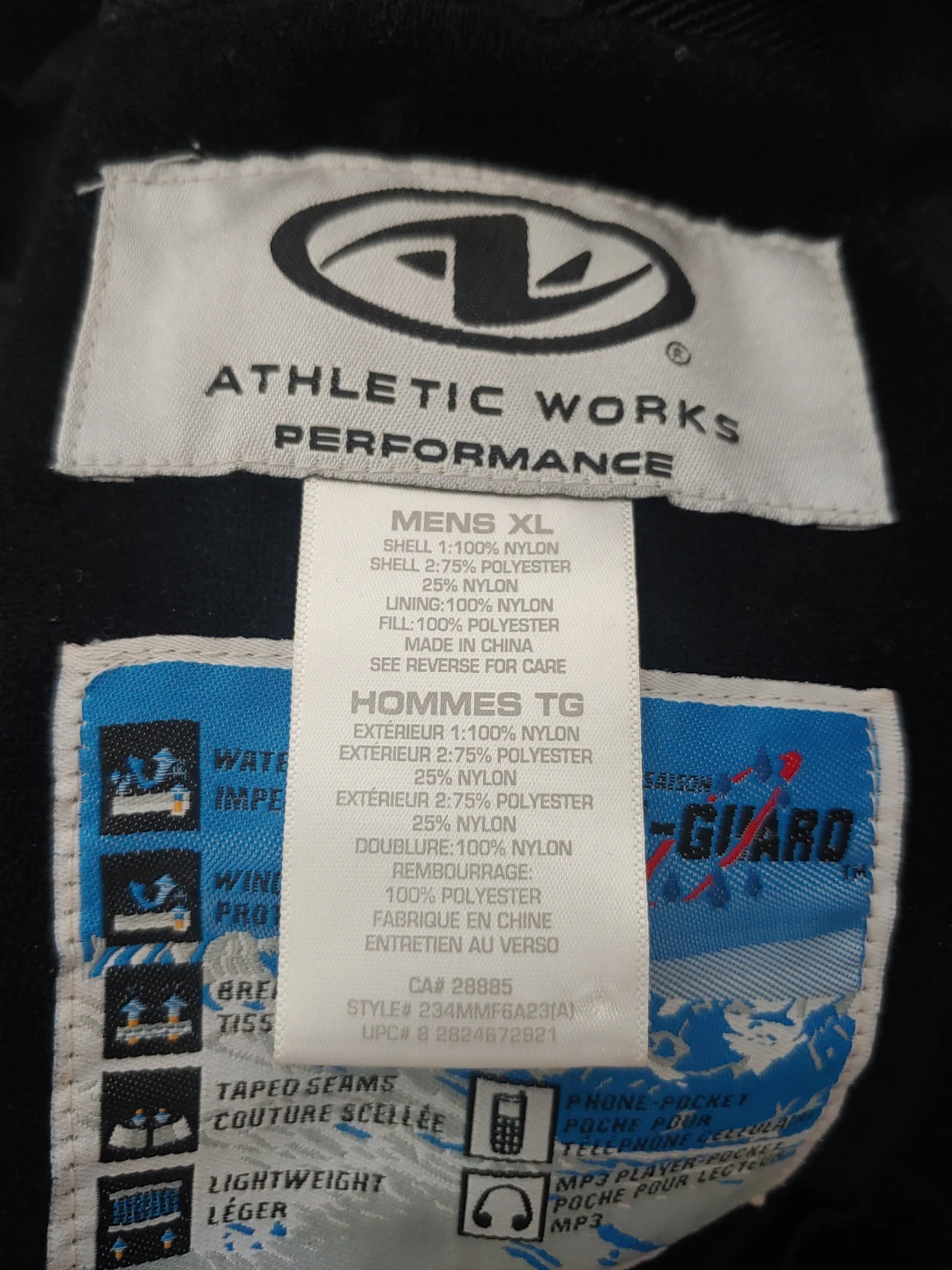 Athletic Works Performance Ski/Snow Pants Mens XL - photo 2