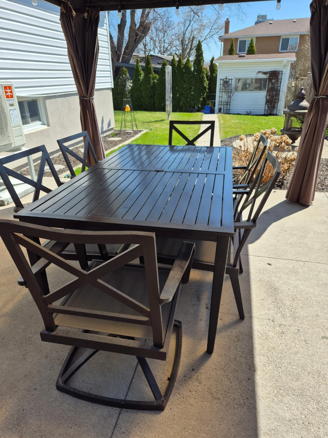 Patio Set and Cushions