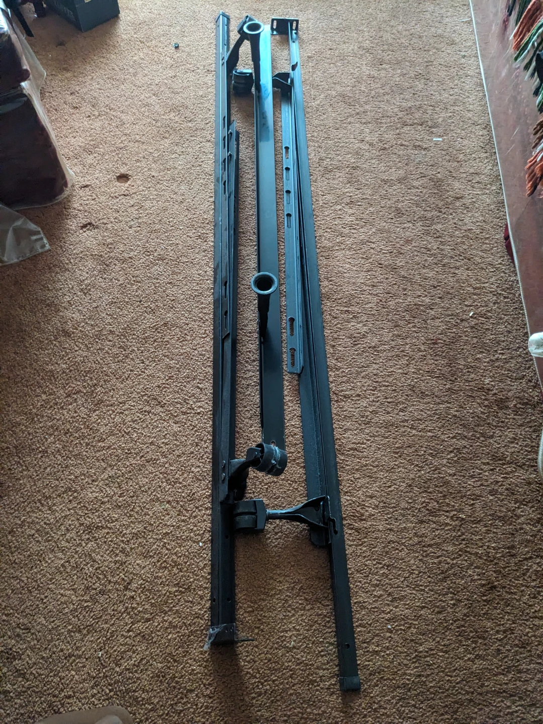 Metal Bed Frame with Wheels - photo 2