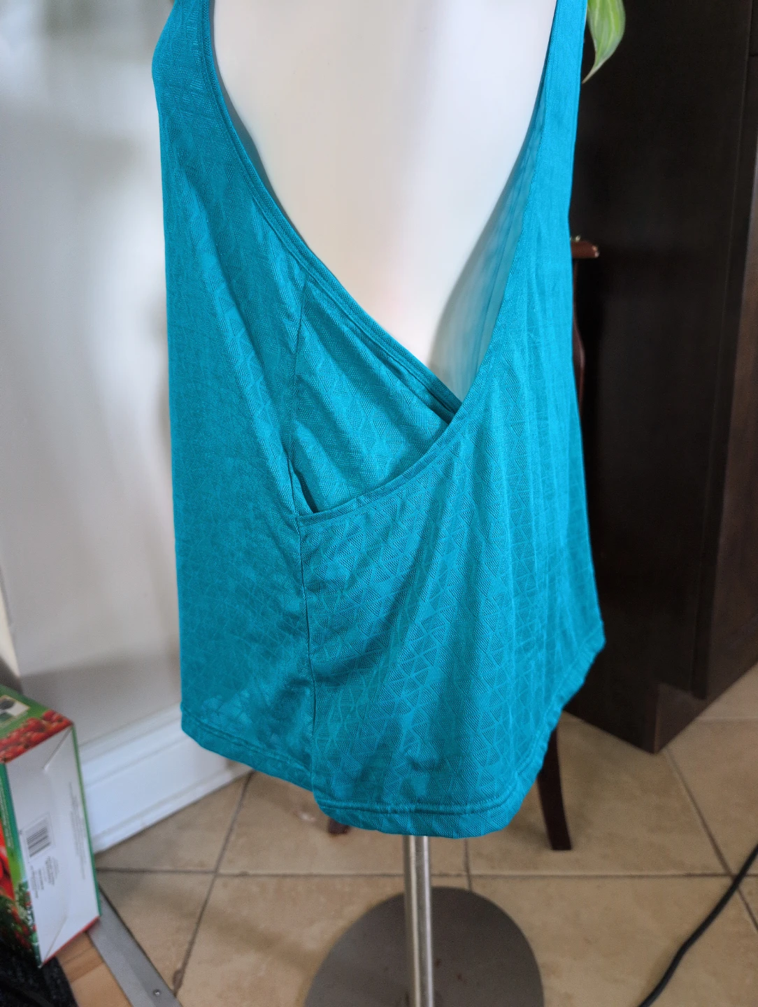 Teal Athletic Tank Top size S - photo 4