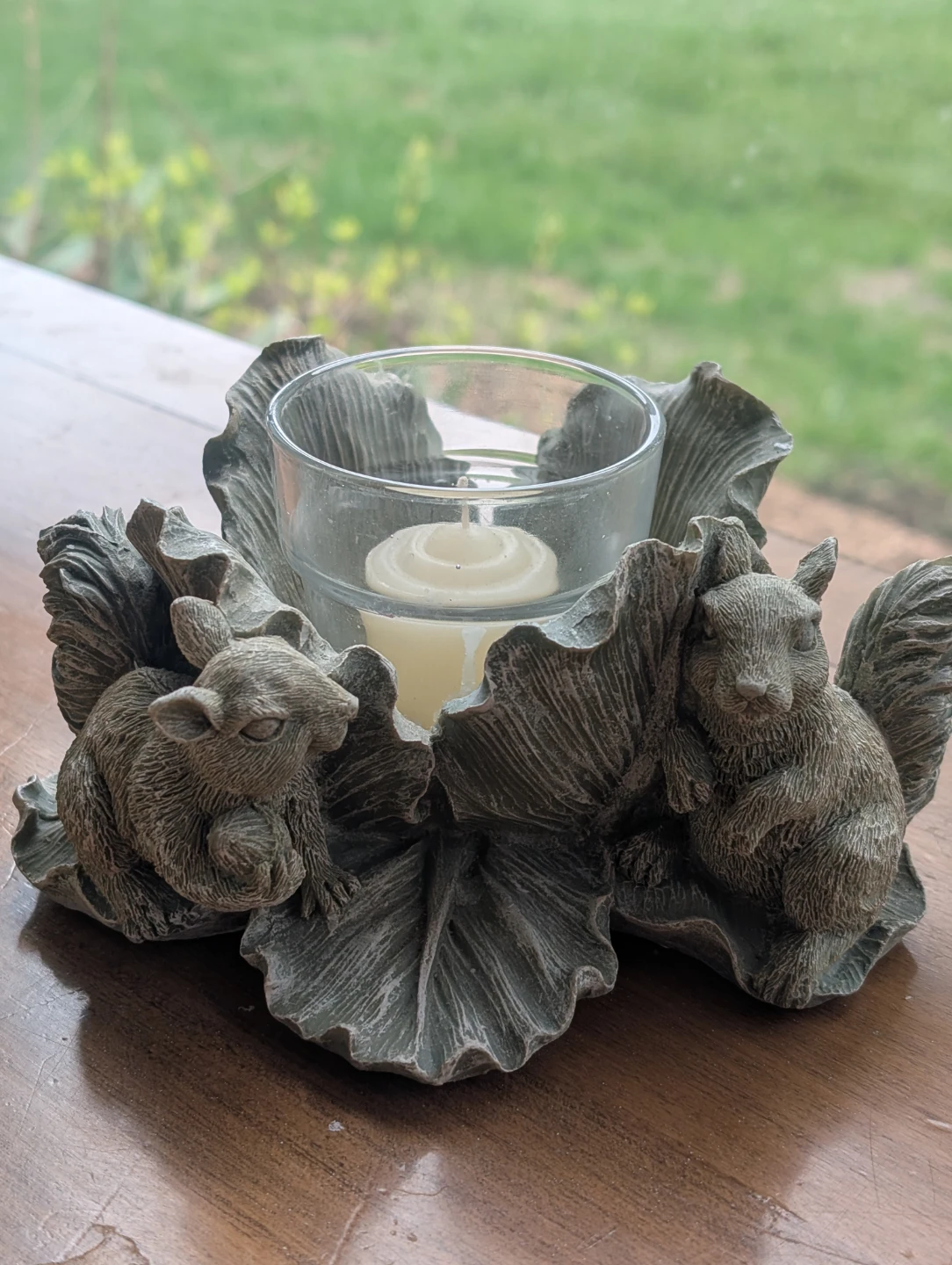 Squirrel Candle Holder Votive