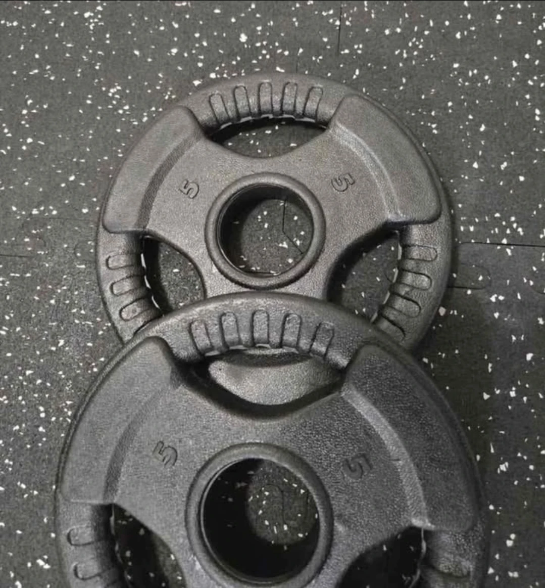 5lbs Olympic Rubber Coated Weight Plate - New!
