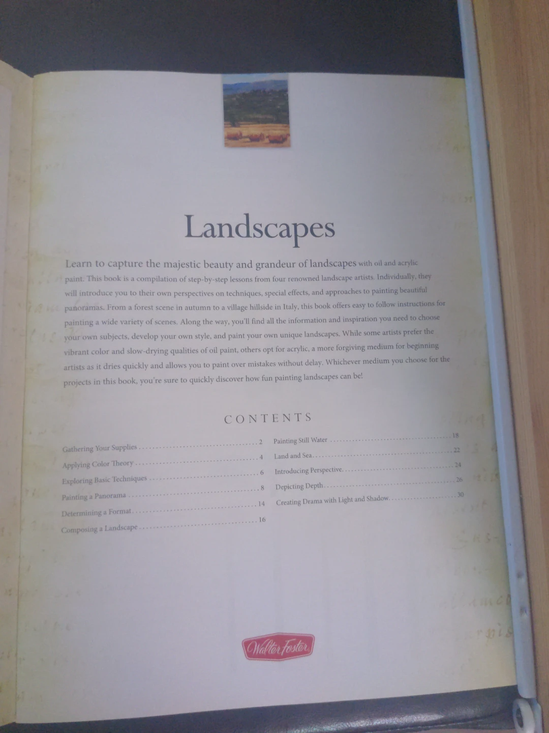 How to Draw & Paint Landscapes: Oil & Acrylic Book - photo 3