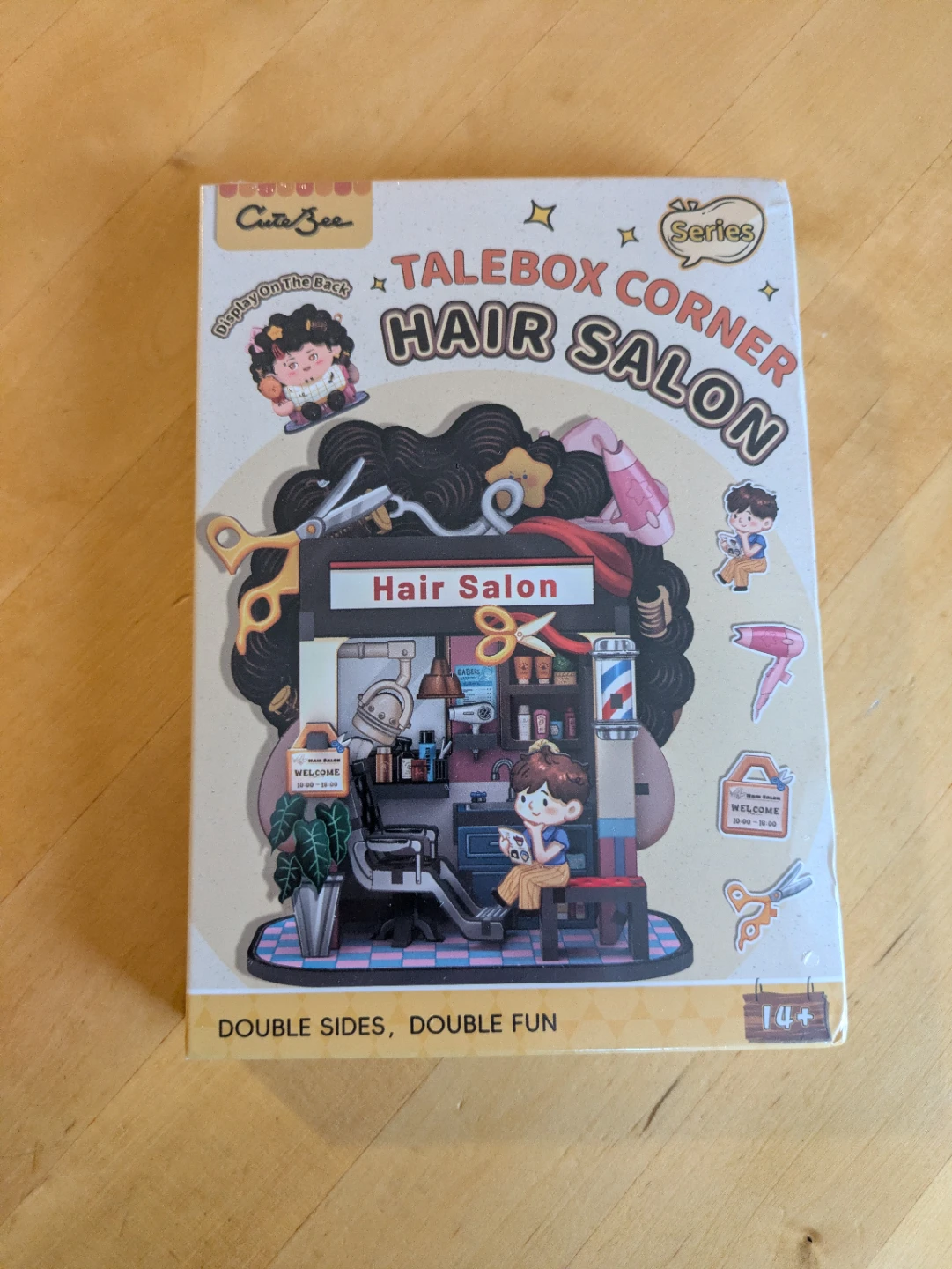 CuteBee TaleBox Corner Hair Salon DIY Miniature House Kit