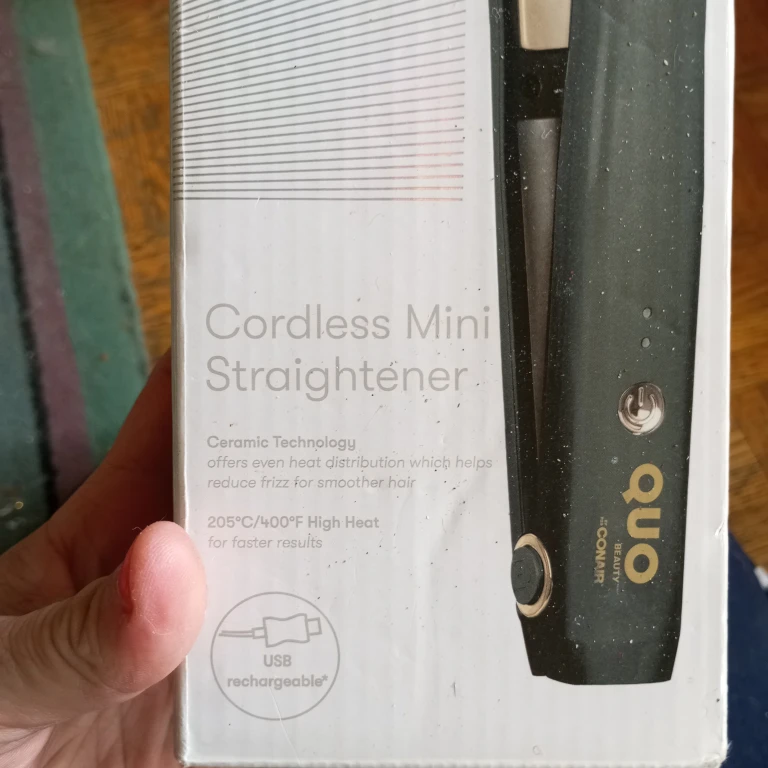 QUO Beauty by Conair Cordless Mini Straightener🌱 - photo 2