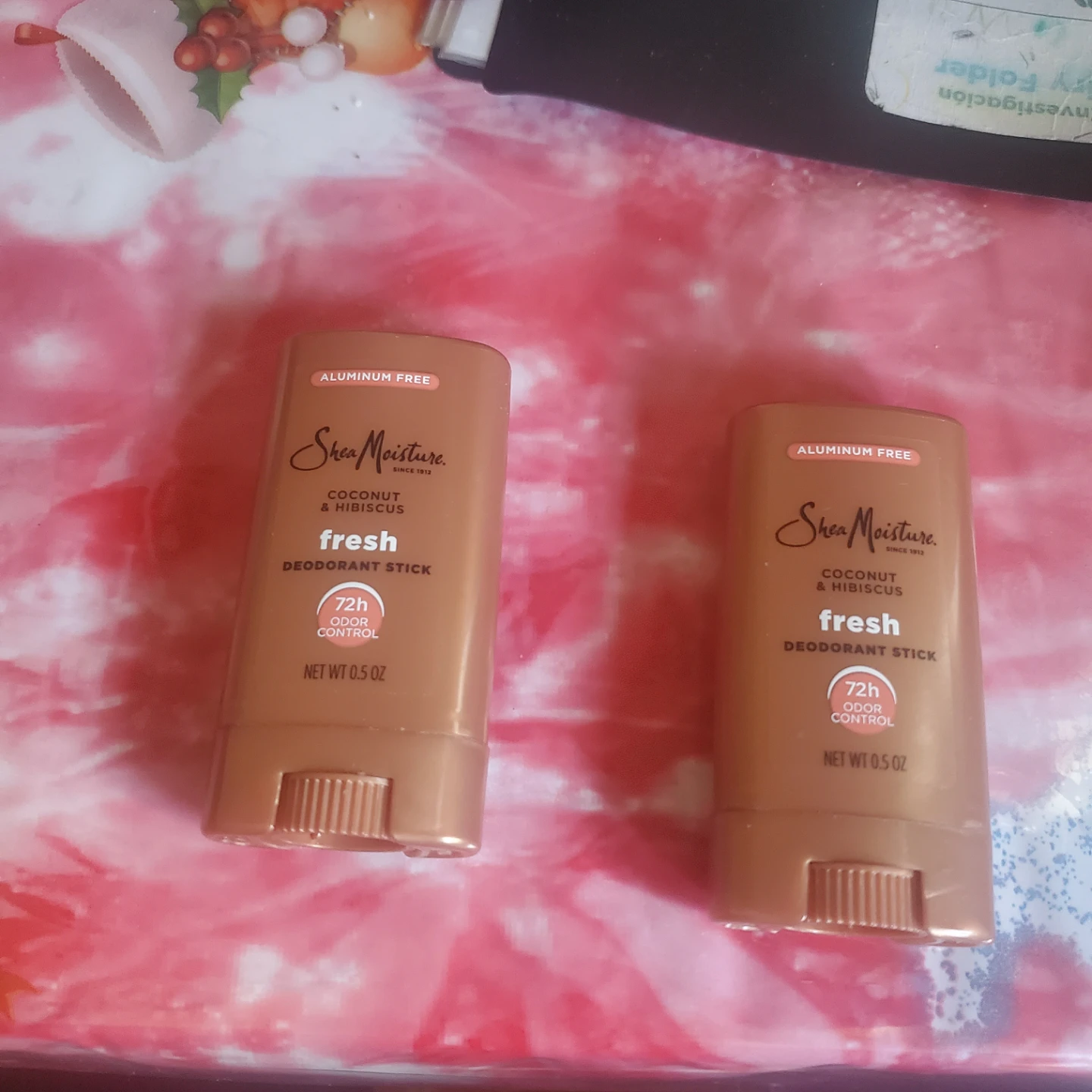 Shea Moisture Coconut & Hibiscus Fresh Deodorant Stick (2-pack)