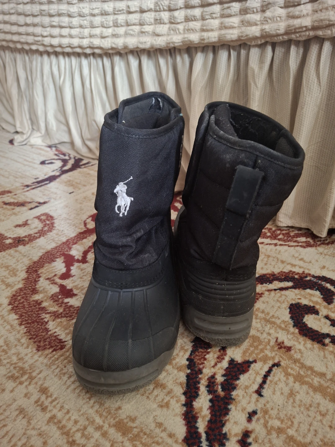 Polo Ralph Lauren Black Snow Boots - photo 3