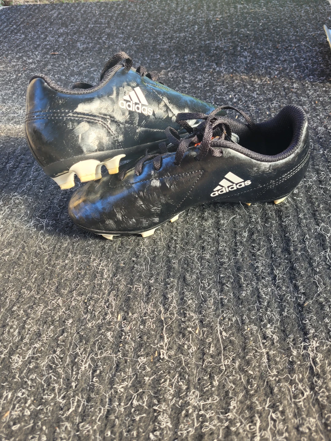 Adidas Black Soccer Cleats - photo 2