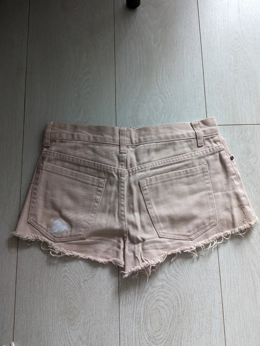 Pink Denim Shorts - Size 25 - photo 2