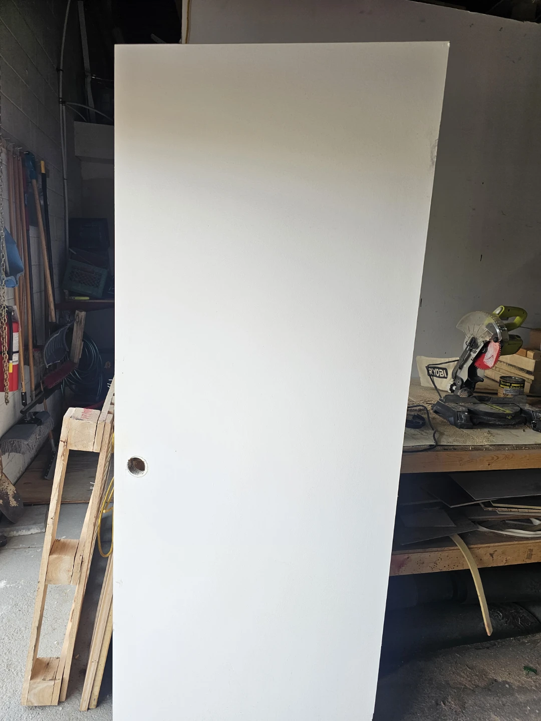 White Interior Door
