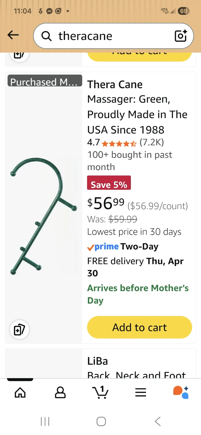 🌱Thera Cane Massager Tool - photo 2