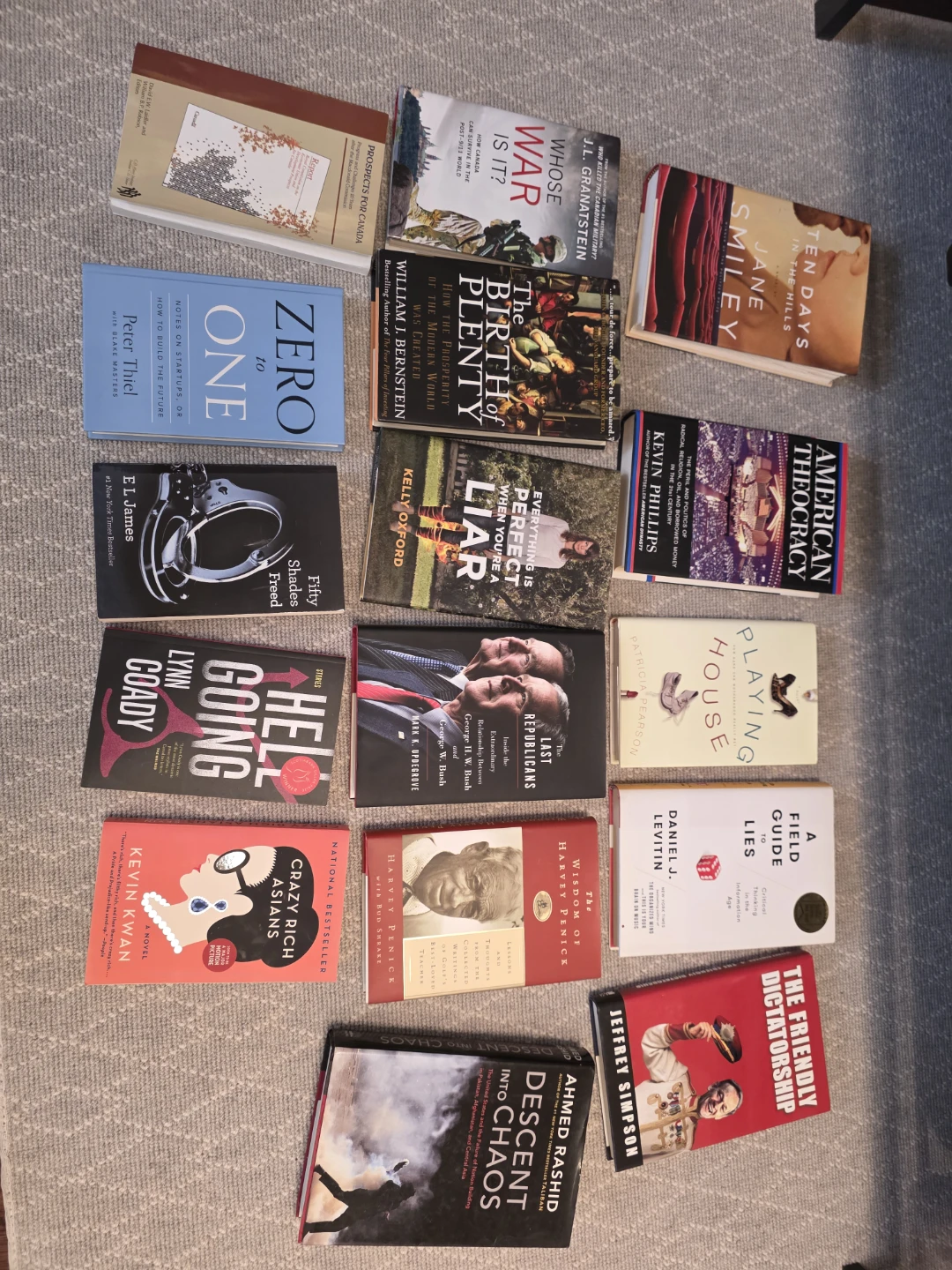 Collection of 15 Paperback Books
