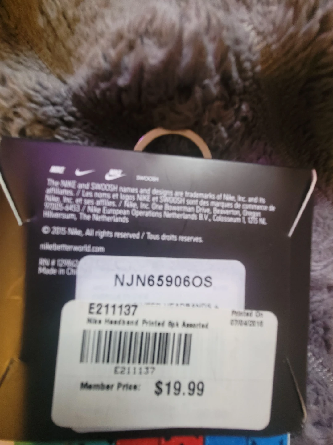 Nike Printed Headbands Assorted 6 Pack - photo 3