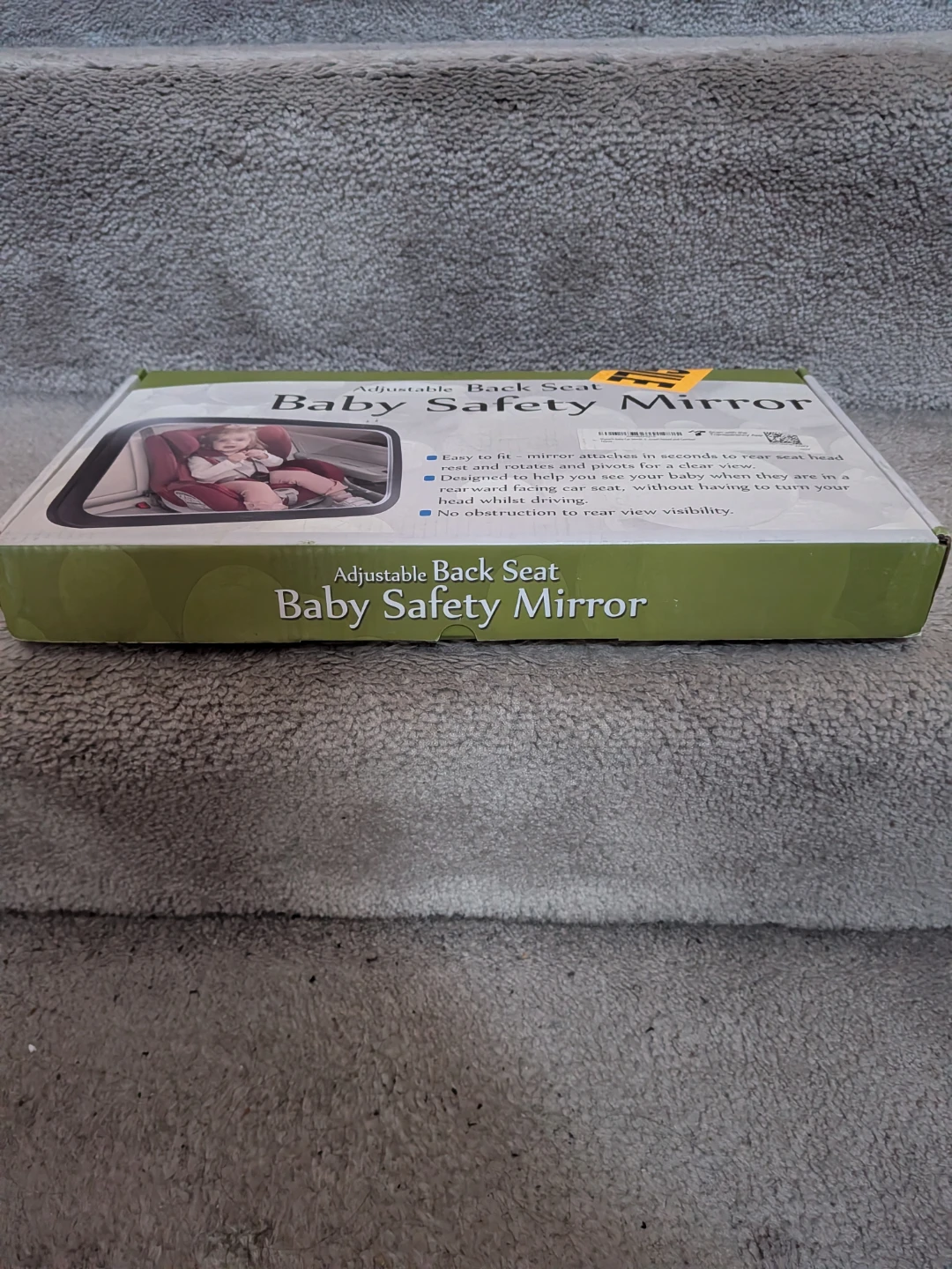 Baby Safety Mirror for Adjustable Back Seat - photo 2