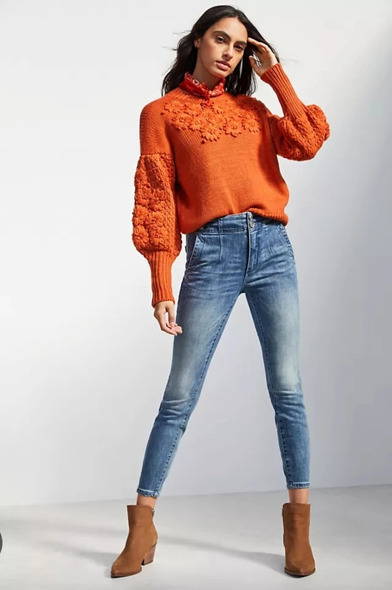 Anthropologie Pilcro | Darted High Rise Skinny Jeans