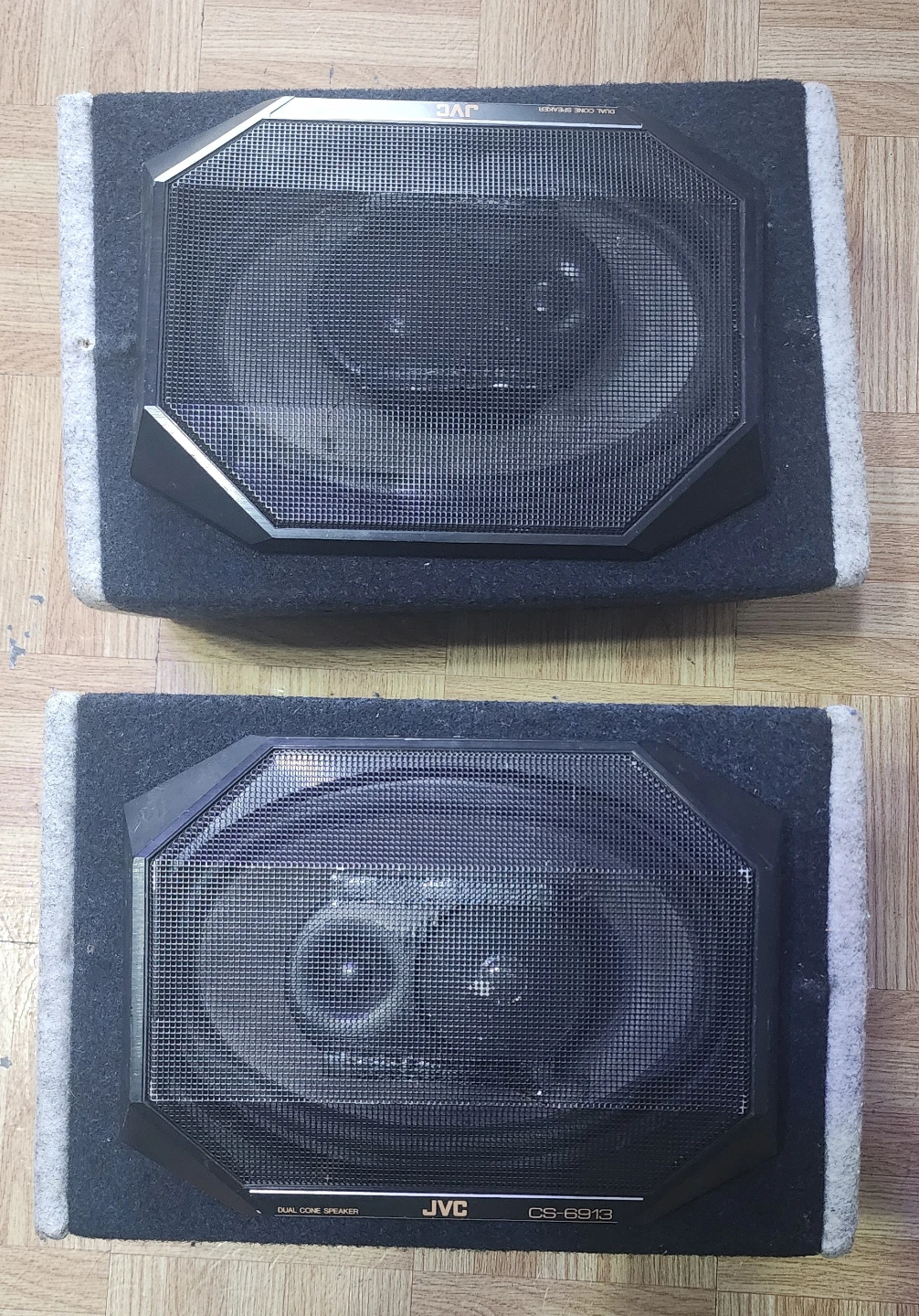 JVC CS-6913 Dual Cone Speakers