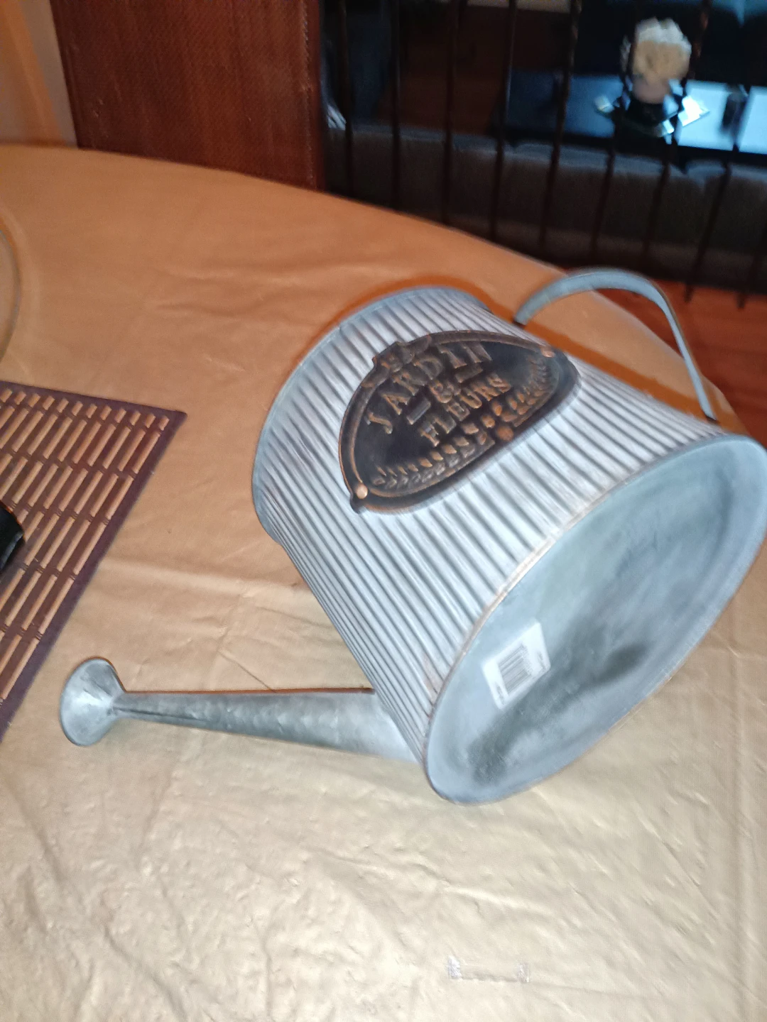Jardin & Fleurs Galvanized Watering Can - photo 4