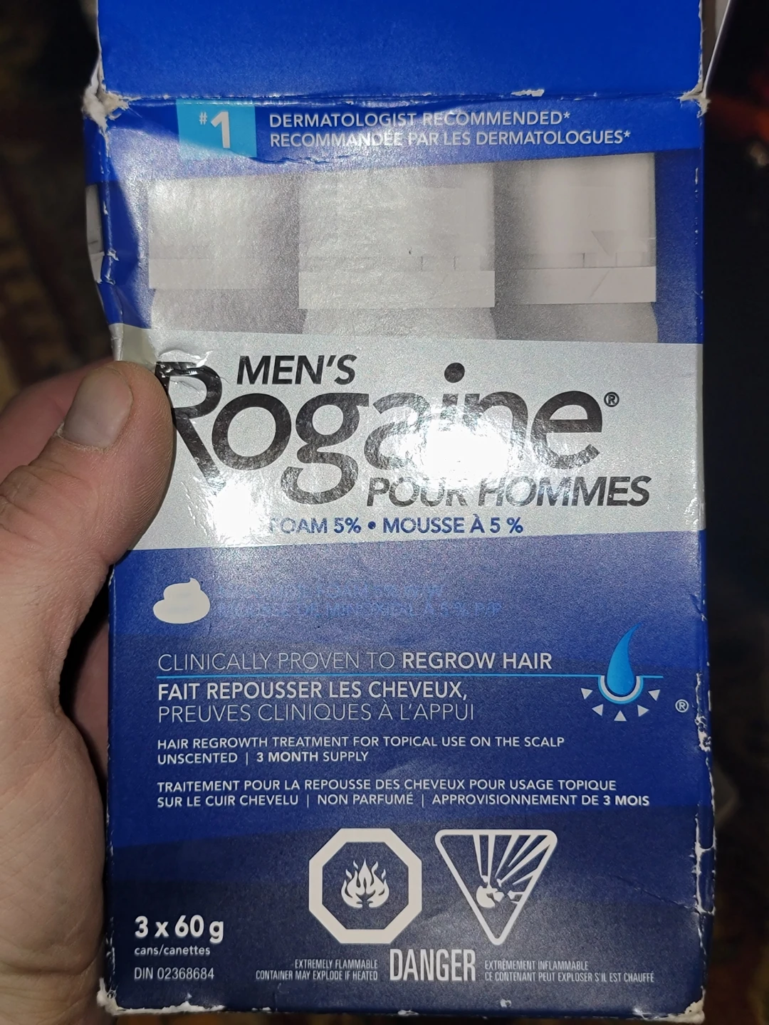 Rogaine Men's  3 x 60 foam - photo 2