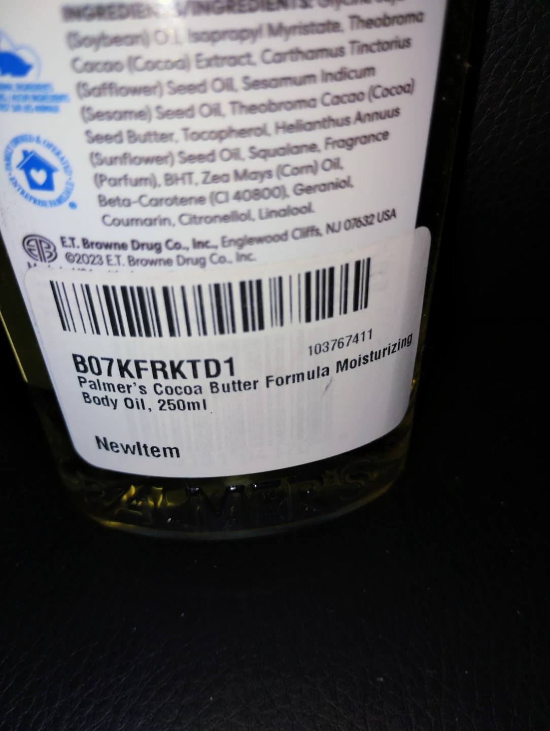 Palmer's Cocoa Butter Formula Moisturizing Body Oil 250ml - photo 3