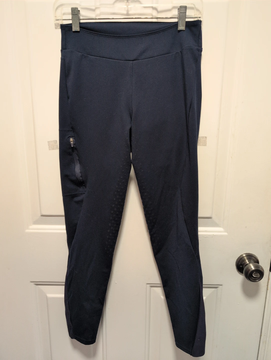 Navy leggings with Grips