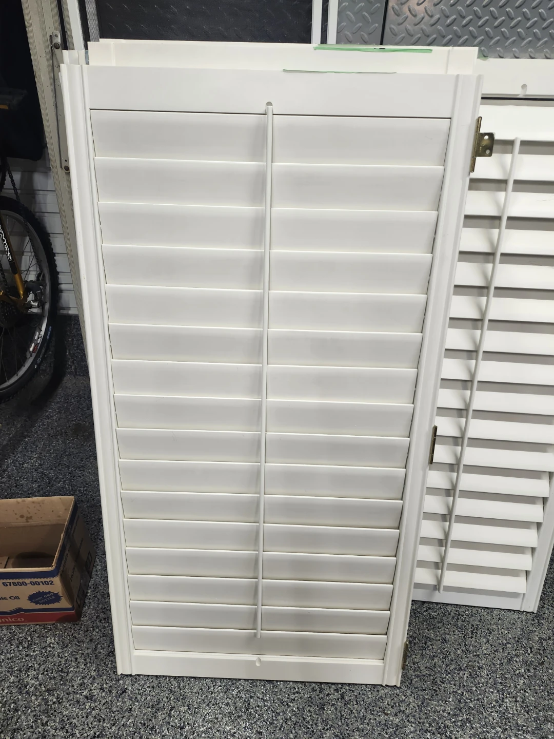 White Wooden California Shutters - photo 2