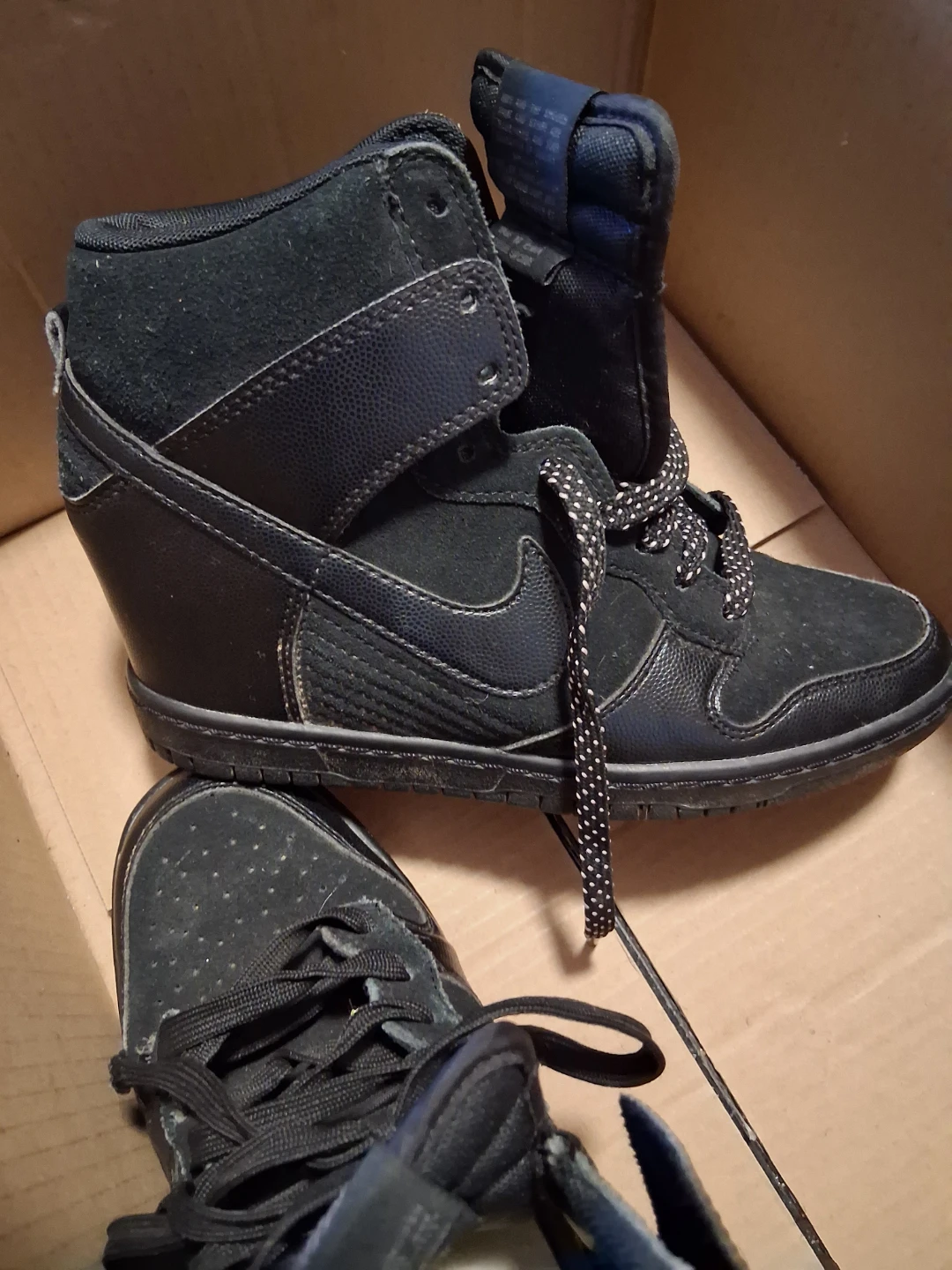 Nike Dunk Sky Hi Wedge Sneakers - photo 5