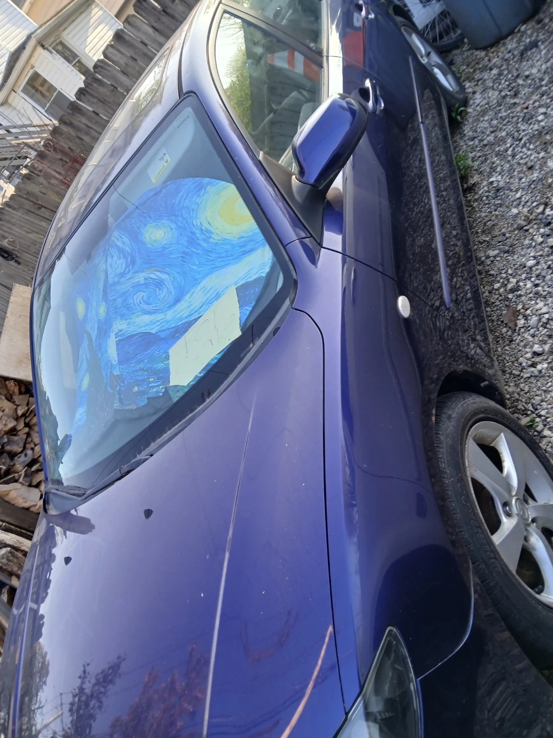 Mazda 3 Sunshade - Starry Night Design - photo 2