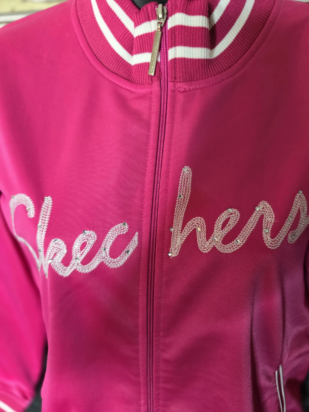 Hot Pink Skechers Track Jacket size M - photo 3