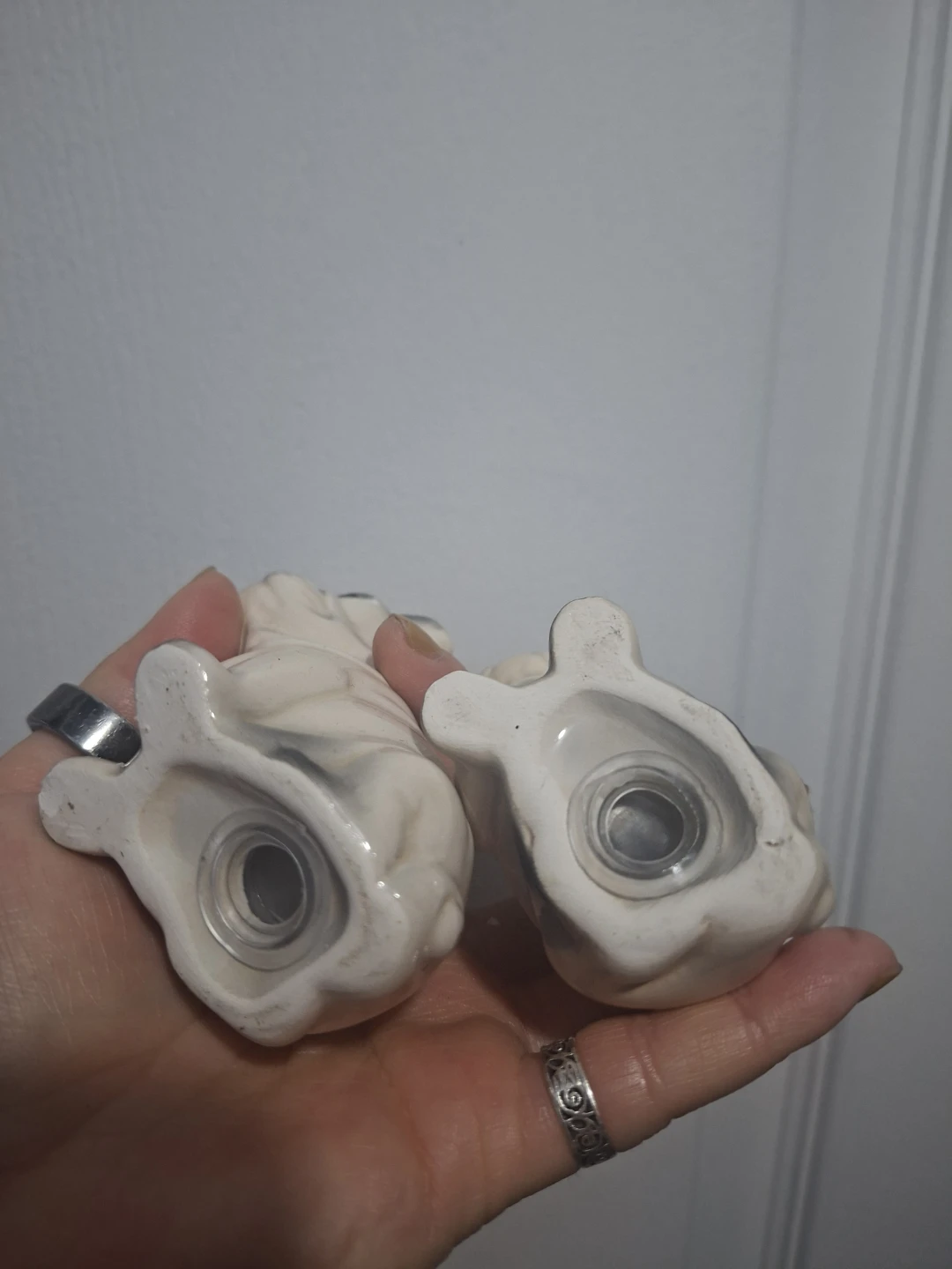 Ceramic Pug Salt and Pepper Shakers - photo 3