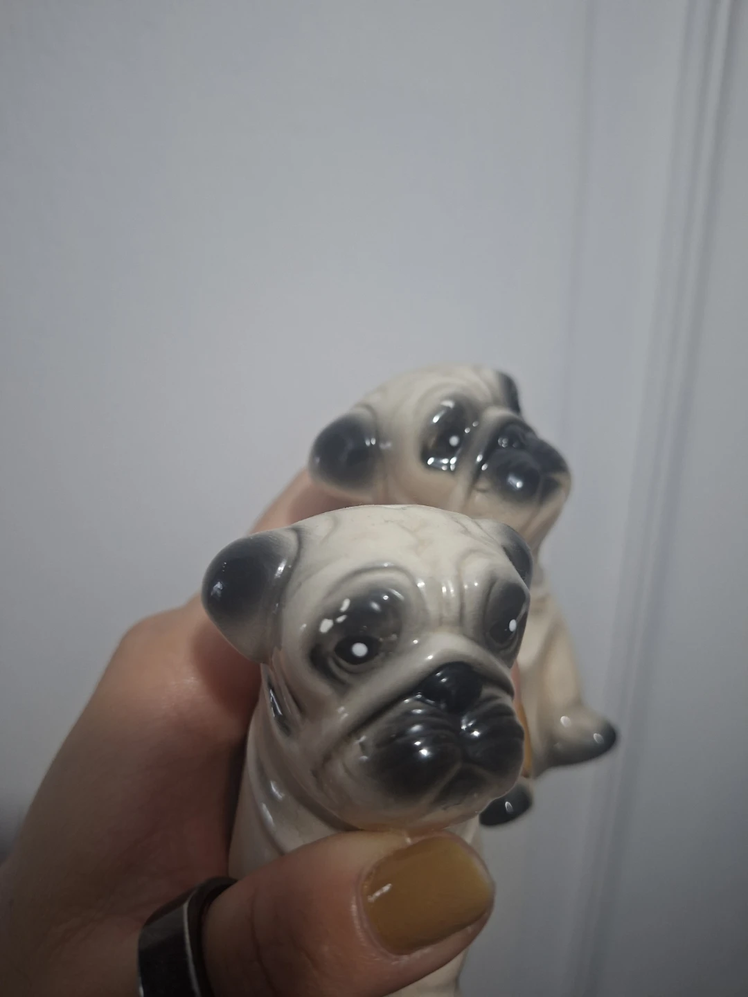 Ceramic Pug Salt and Pepper Shakers - photo 4