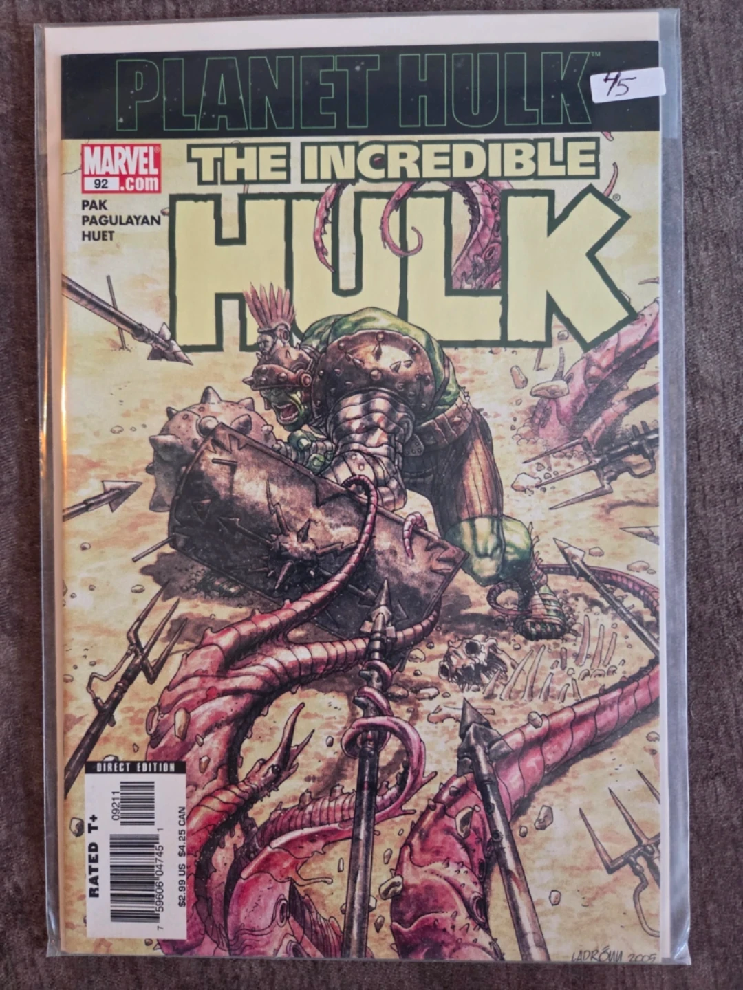 The Incredible Hulk #92 Planet Hulk Comic Book