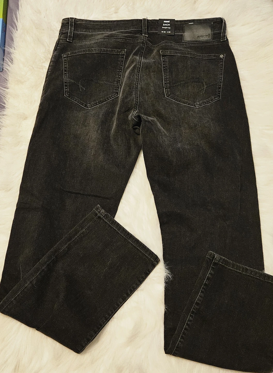 Mavi Jeans Zach  Straight Leg Washed Black 34x34 & 33x30 - photo 4