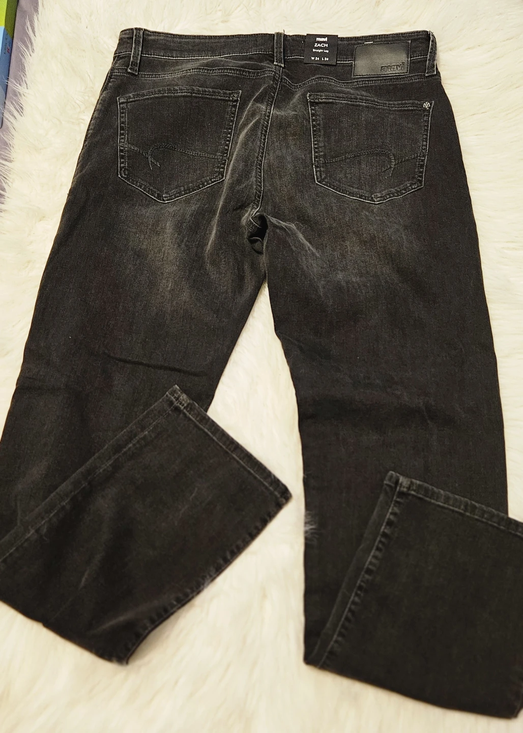 Mavi Jeans Zach  Straight Leg Washed Black 34x34 & 33x30 - photo 5
