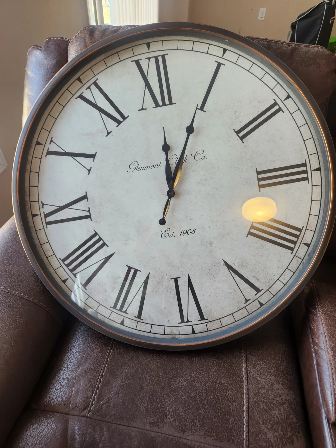Glenmont Clock Co. Wall Clock - Est. 1908