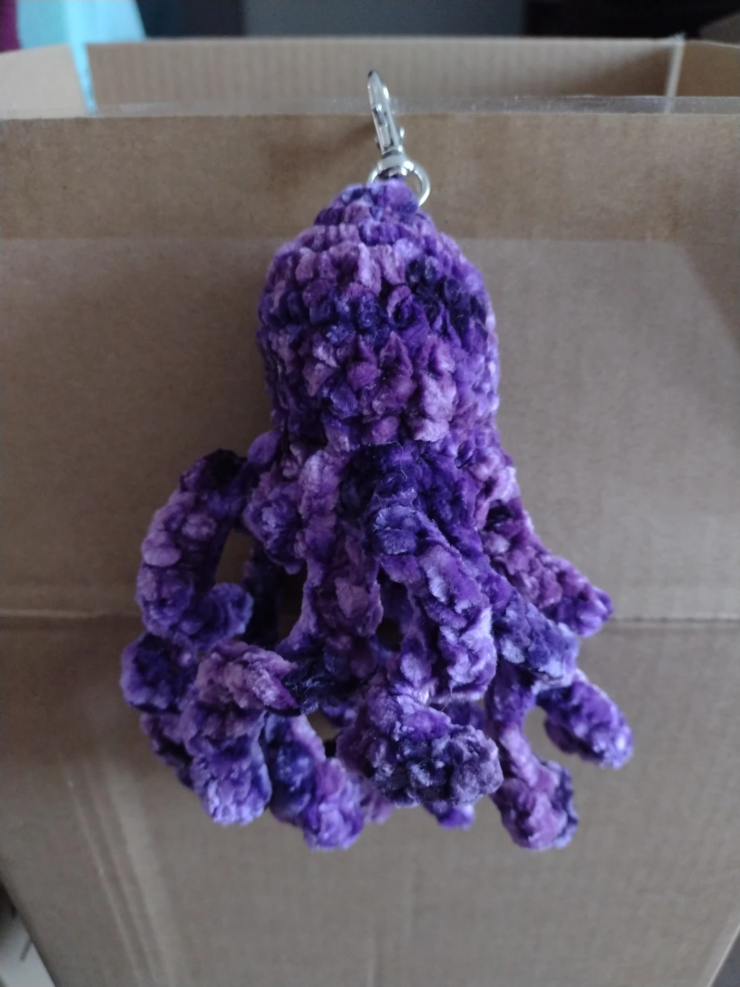 🌱 Crochet Octopus Kaychain - soft and calming - photo 3