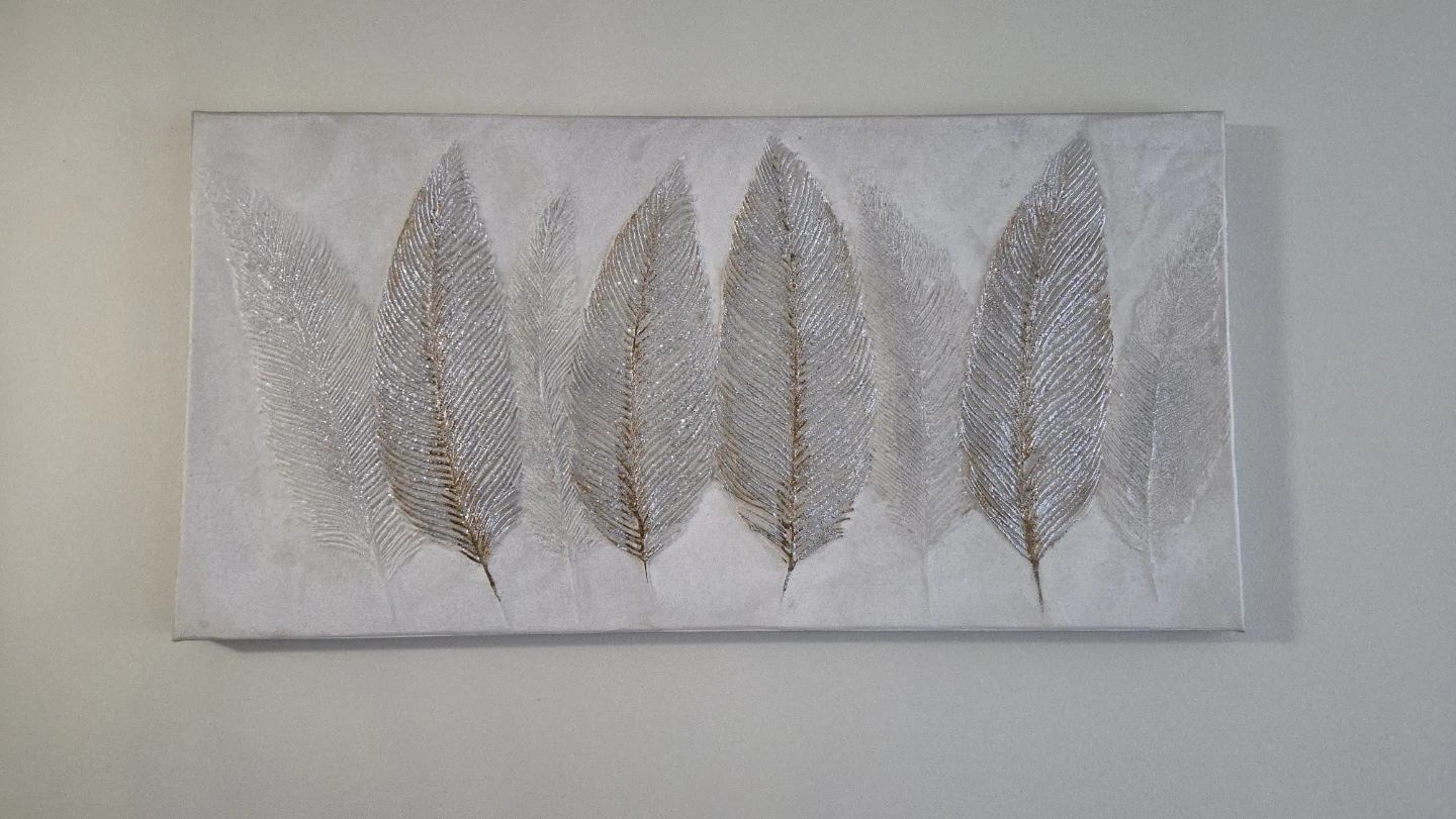 Feather Wall Art Canvas