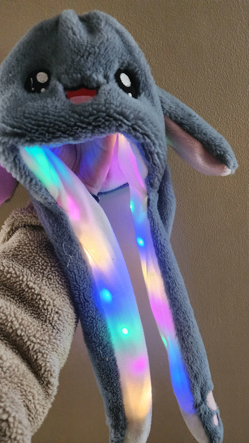 Bunny Hat with Moving Ears and Lights - photo 3