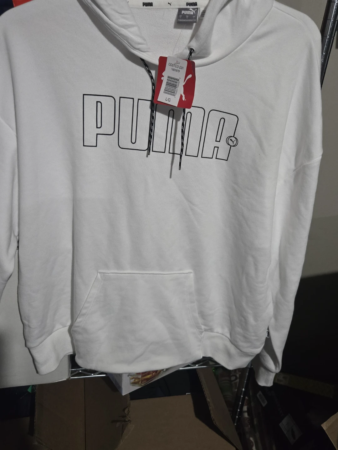 Puma White Hoodie L - photo 2
